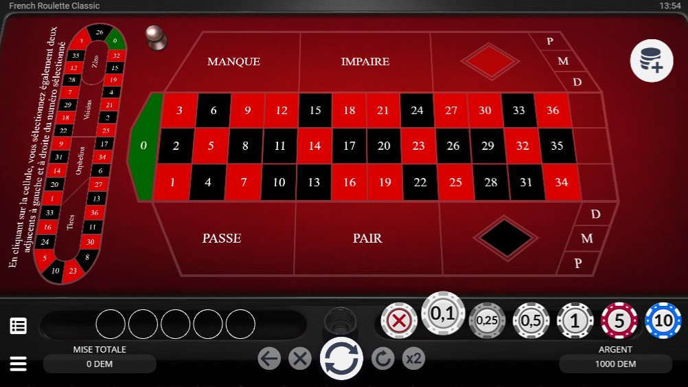 slot french roulette